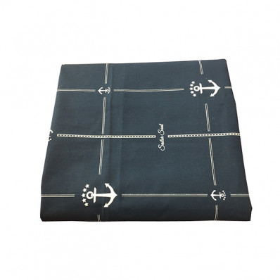 SAILOR waterproof tablecloth 155x130cm (navy blue)