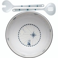 COLUMBUS salad bowl with servers