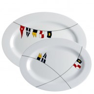 REGATA serving platters (2 pcs)