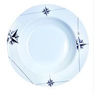 NORTHWIND non-slip deep plate Ø22,5cm (6 pcs)