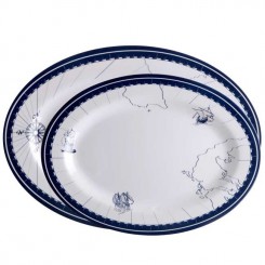 COLUMBUS serving platters (2 pcs)