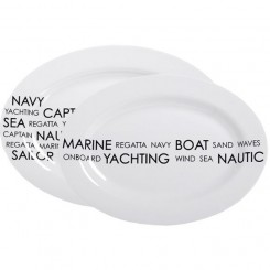 SEA serving platters (2 pcs)