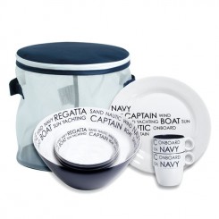SEA dinnerware set for 4 (16 pcs)