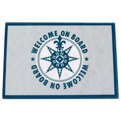 Non-slip mat WELCOME-ON-BOARD 2pcs